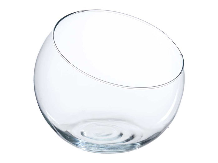 Pecera Cristal Pequeña Cortada Giftdecor 16.5x16.5x13.5 cm (Set de 6)