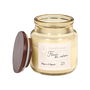 Home Deco Factory Vela Perfumada Tarro Cocooning Cera Parafina Vidrio Tapa Pino Altura 7 cm Diámetro 6 cm