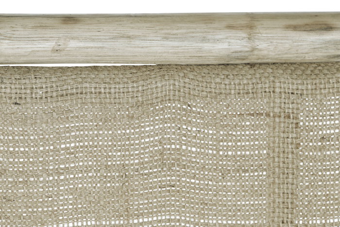 DKD Home Decor Cabecero Cama Urban Natural Ratán 180 cm para Cama 150-180 cm 4x128x180 cm