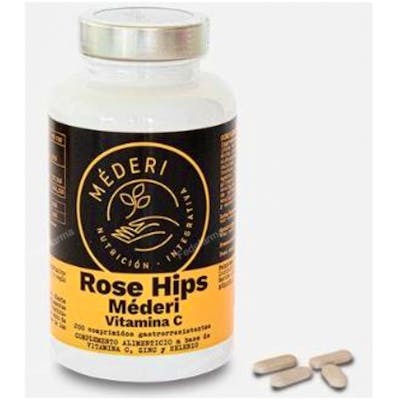 MEDERI NUTRICION INTEGRATIVA Rose Hips Vit. C + Zn + Se 200 Comprimidos MEDERI NUTRICION INTEGRATIVA Rose Hips Vit. C + Zn + Se 200 Comprimidos