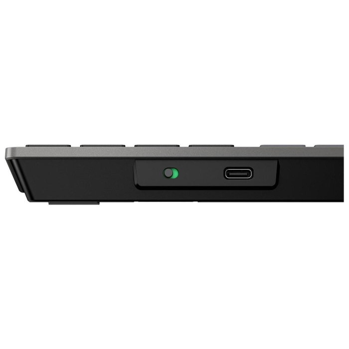 HP Teclado 720 Recargable Dual-Mode Inalámbrico Bluetooth USB Negro para Oficina