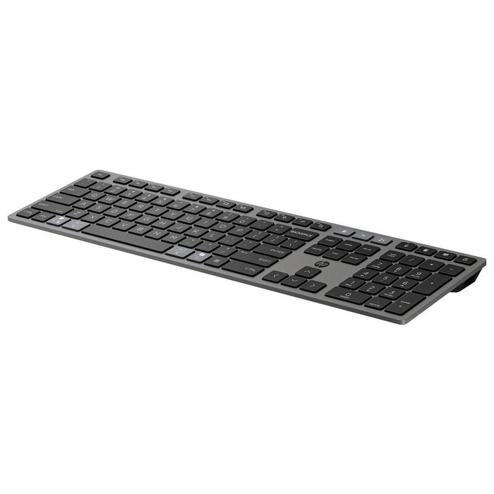 HP Teclado 720 Recargable Dual-Mode Inalámbrico Bluetooth USB Negro para Oficina