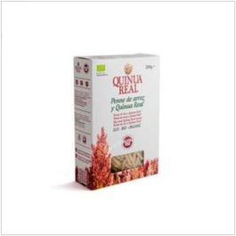 QUINUA REAL Macarrones De Quinoa Y Arroz Bio 250Gr. Pasta Sin Gluten Ecológica