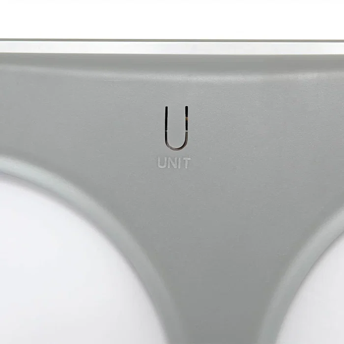 Orbegozo PB-2218 Báscula de Baño Electrónica con Pantalla LCD - 180 kg de Capacidad, Superficie de Cristal Templado, Encendido por Tacto, Color Blanco