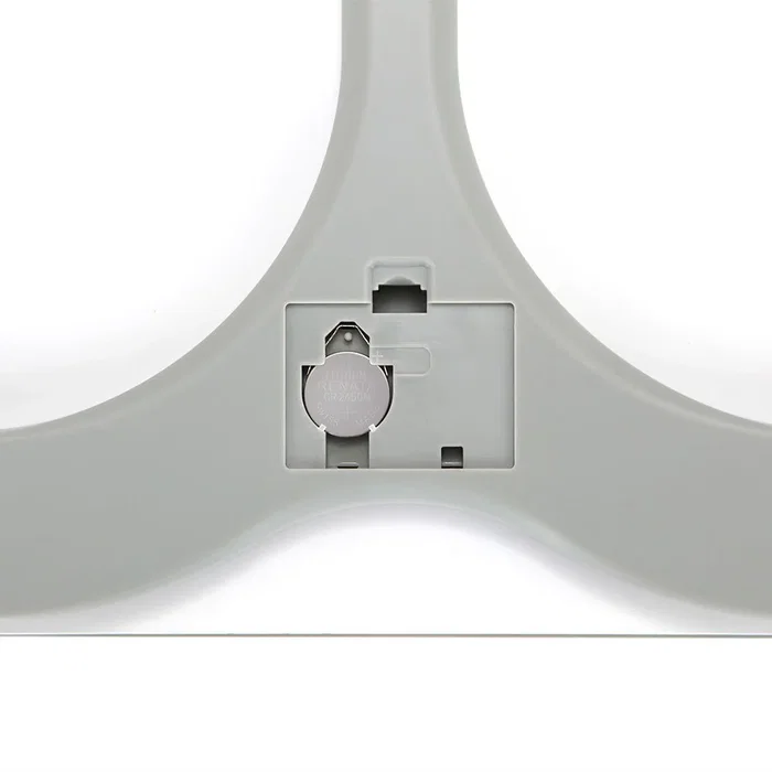 Orbegozo PB-2218 Báscula de Baño Electrónica con Pantalla LCD - 180 kg de Capacidad, Superficie de Cristal Templado, Encendido por Tacto, Color Blanco