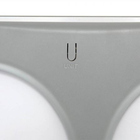 Orbegozo Báscula de Baño PB 2218 A/ Hasta 180kg/ Blanca con Pantalla LCD y Cristal Templado