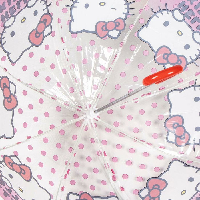 Cerdá Paraguas Manual de Burbuja Hello Kitty Rosa 45 Cm