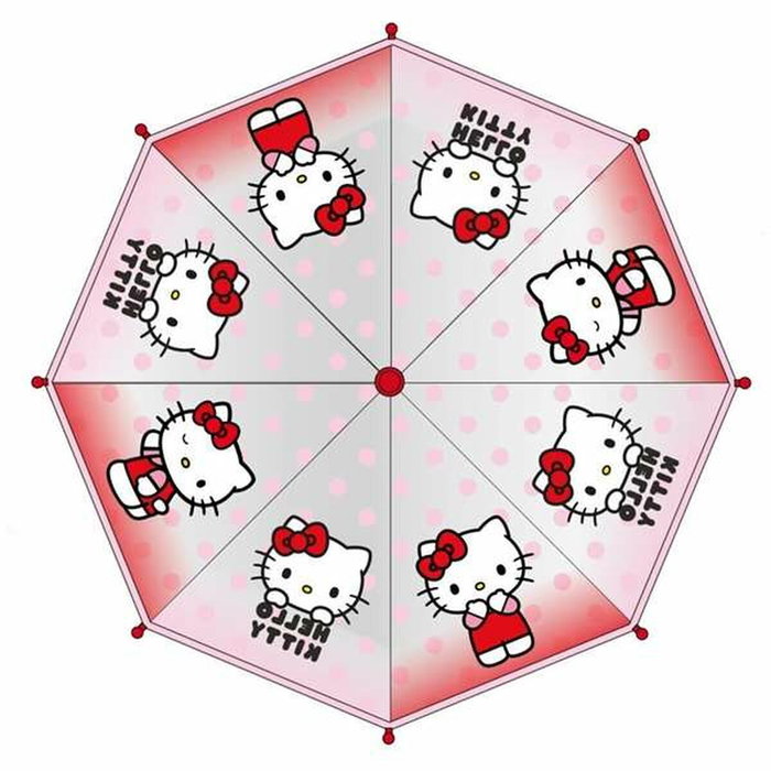 Cerdá Paraguas Manual de Burbuja Hello Kitty Rosa 45 Cm