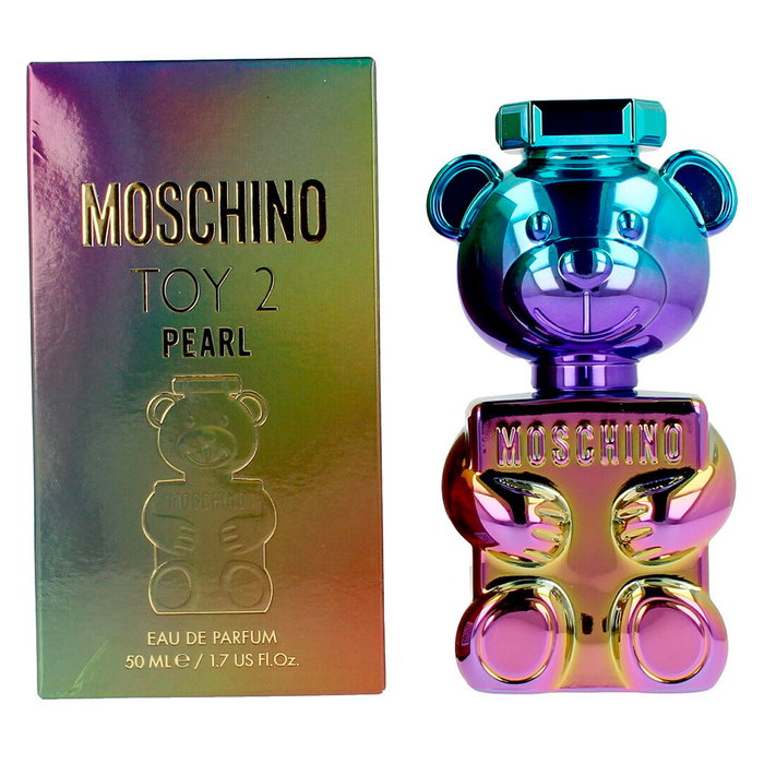 Moschino TOY 2 PEARL Perfume EDP Vaporizador Unisex, Fragancia Amaderada y Cítrica, 50 ml