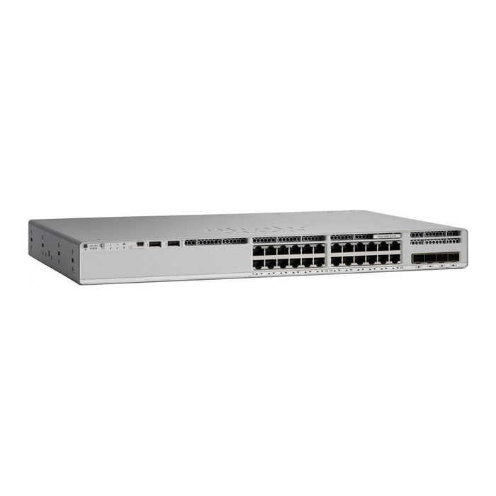 Cisco Catalyst 9200L Switch Gestionado L3, 24 Puertos Gigabit Ethernet PoE+, C9200L-24P, 128 Gbit/s, Full Duplex