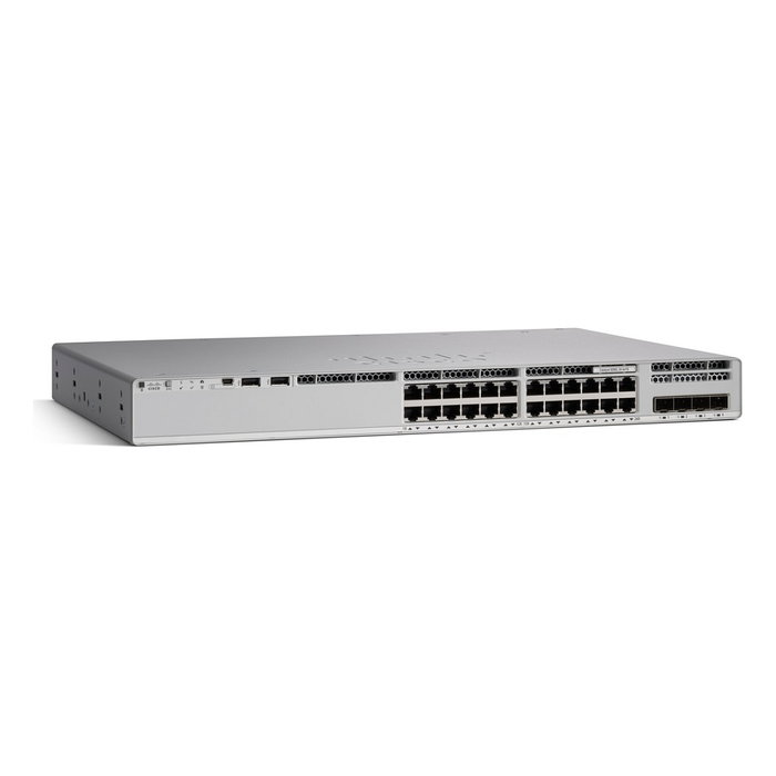 Cisco Catalyst 9200L Switch Gestionado L3, 24 Puertos Gigabit Ethernet PoE+, C9200L-24P, 128 Gbit/s, Full Duplex