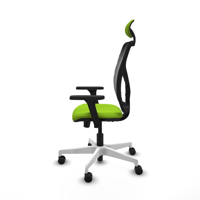 PIQUERAS Y CRESPO Silla de oficina Motilla Pistacho y Negro PIQUERAS Y CRESPO Silla de oficina Motilla Pistacho y Negro