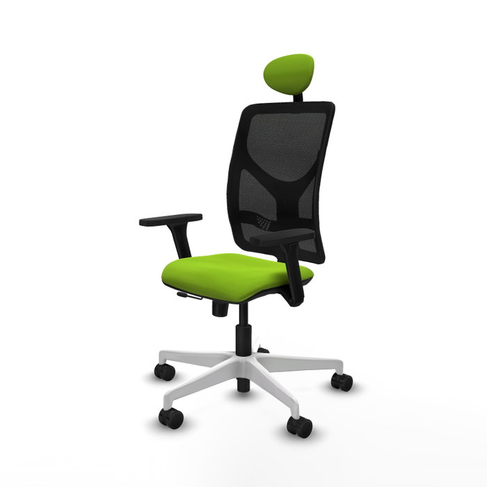 PIQUERAS Y CRESPO Silla de oficina Motilla Pistacho y Negro PIQUERAS Y CRESPO Silla de oficina Motilla Pistacho y Negro