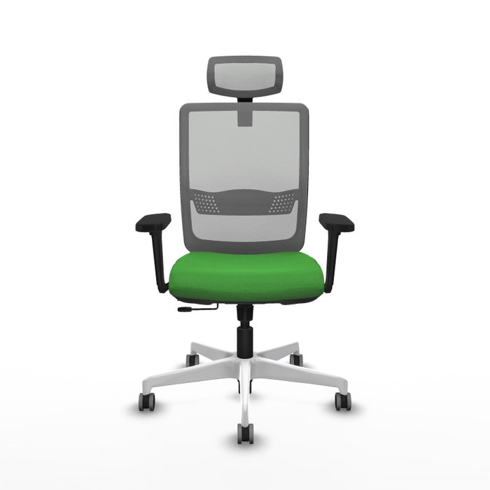 PIQUERAS Y CRESPO Silla de oficina Haches con mecanismo Sincro/Traslack Verde y Gris PIQUERAS Y CRESPO Silla de oficina Haches con mecanismo Sincro/Traslack Verde y Gris