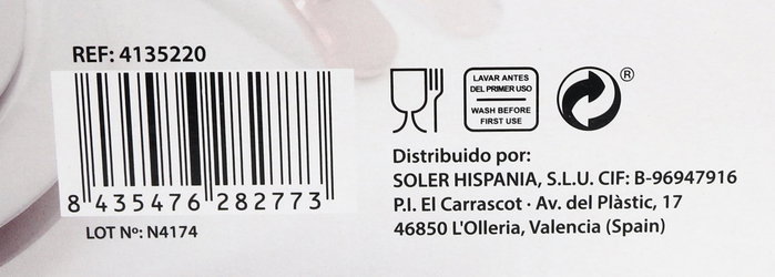 La Mediterranea Copa de Vino Tempo 58 cl (Pack de 24 unidades) تقد