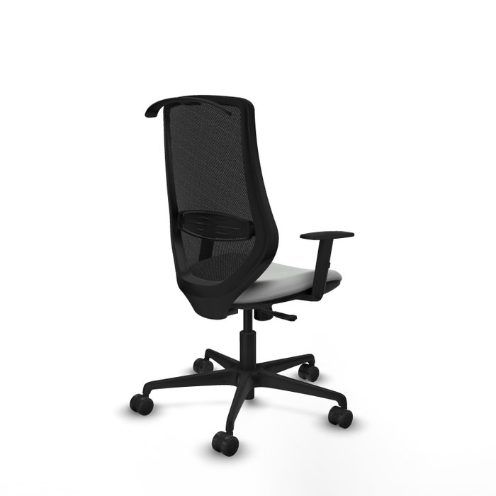 PIQUERAS Y CRESPO Silla de oficina Mardos con mecanismo Sincro, Gris claro y Negro PIQUERAS Y CRESPO Silla de oficina Mardos con mecanismo Sincro, Gris claro y Negro