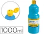 Giotto Témpera Escolar Lavable Azul Cyan Botella 1000 mL