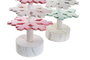 DKD Home Decor Árbol Navidad Fantasía Verde Rosa 11 x 41 x 11 cm (2 Unidades)