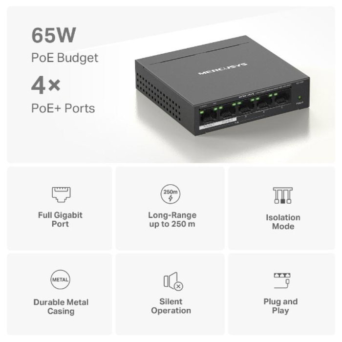 Mercusys Switch MS105GP