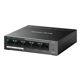 Mercusys MS105GP Switch de 5 puertos con 4 puertos PoE+