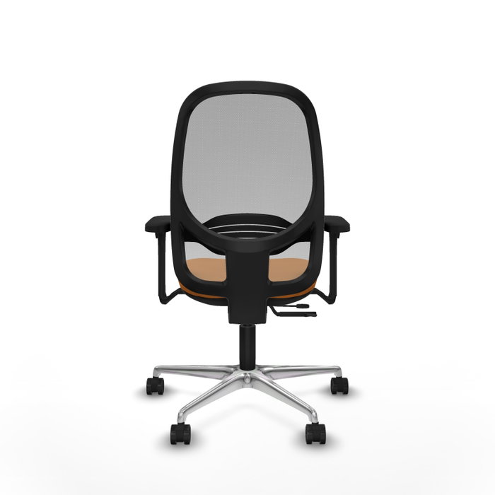 PIQUERAS Y CRESPO Silla de oficina Cilanco Naranja y Gris