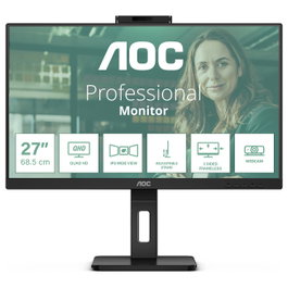 AOC Q27P3QW Monitor 27 pulgadas IPS Quad HD 2560x1440 100Hz 4ms Altavoces Microfono