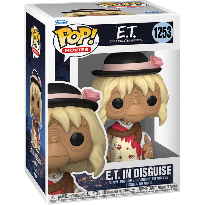 Funko Figura POP E.T El Extraterrestre 40th E.T in Disguise Figura Vinilo 9cm Caja Regalo