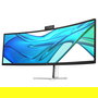 HP Series 5 Pro 549pm Monitor de videoconferencia Dual QHD Curvo 49 Pulgadas (124.5 cm), 5120x1440, 165 Hz, 5 MP, Altavoces, USB-C, HDMI 2.1, Negro
