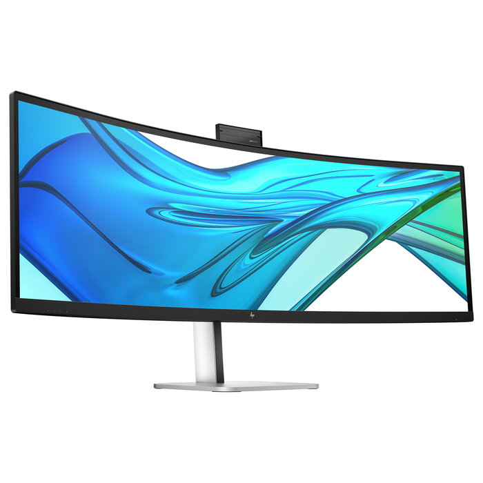 HP Series 5 Pro 549pm Monitor de videoconferencia Dual QHD Curvo 49 Pulgadas (124.5 cm), 5120x1440, 165 Hz, 5 MP, Altavoces, USB-C, HDMI 2.1, Negro