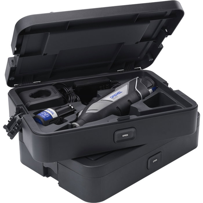Dremel 8240 Multiherramienta inalámbrica 12V con batería de 2.0 Ah y 65 accesorios Dremel 8240 Multiherramienta inalámbrica 12V con batería de 2.0 Ah y 65 accesorios