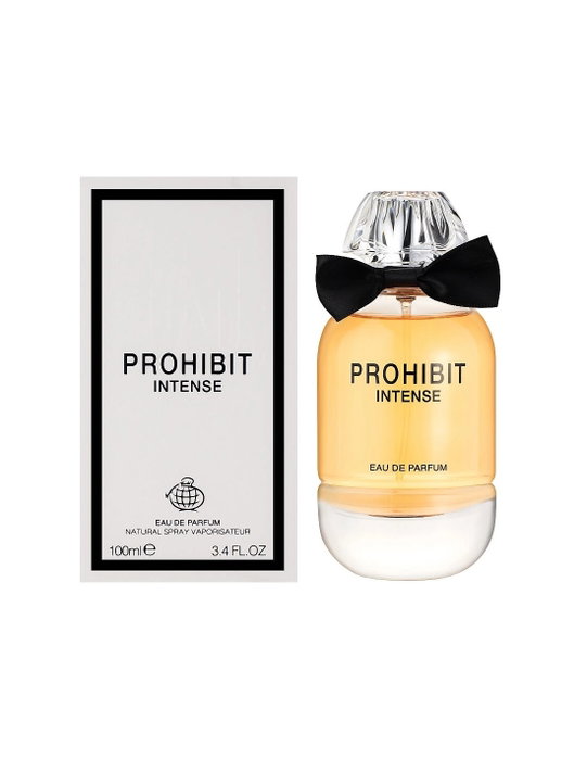 Fragrance World Prohibit Intense Agua de perfume para Mujer 100 ml