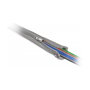 DeLOCK Manga trenzada con cierre de cremallera resistente al calor 3 m x 20 mm gris