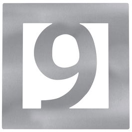 Didheya Número 9 Inoxidable 60X60 95008 95009