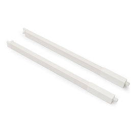 HERRAJES ALK 500 Varillas Rect. Central Cacerolero 2 Unidades Blanco