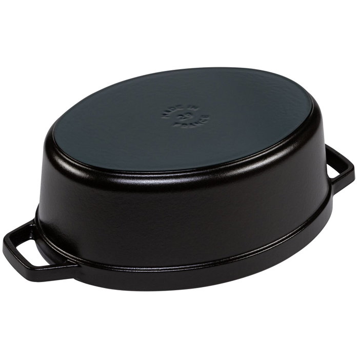 Staub Cocotte Ovalada de Hierro Fundido 29cm Negro