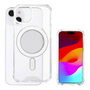 4smarts Hybrid Case Ibiza para Apple iPhone 15, Transparente