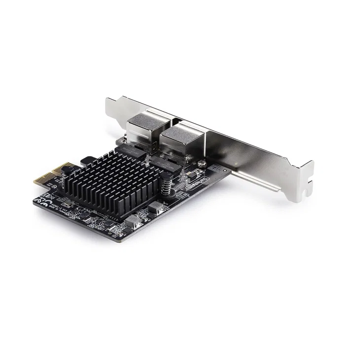 StarTech.com Tarjeta de Red PCIe de 2 Puertos 5000 Mbit/s 5G Gigabit Ethernet - Chip Realtek RTL8126 - Conforme TAA - Compatible con Windows, Linux, Servidores - PR25GR-NETWORK-CARD StarTech.com Tarjeta de Red PCIe de 2 Puertos 5000 Mbit/s 5G Gigabit Ethernet - Chip Realtek RTL8126 - Conforme TAA - Compatible con Windows, Linux, Servidores - PR25GR-NETWORK-CARD