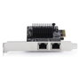StarTech.com Tarjeta de Red Ethernet PCI Express de 2 Puertos 5G PR25GR-NETWORK-CARD