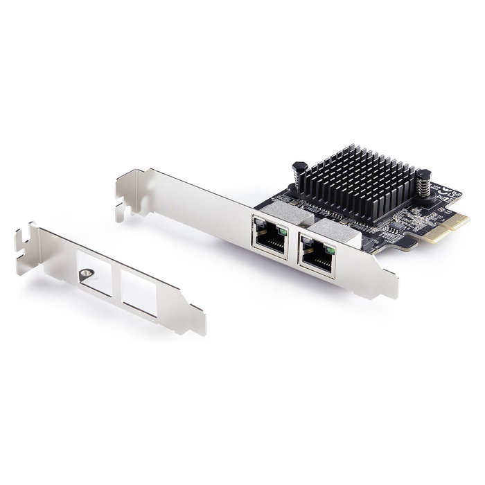 StarTech.com Tarjeta de Red Ethernet PCI Express de 2 Puertos 5G PR25GR-NETWORK-CARD