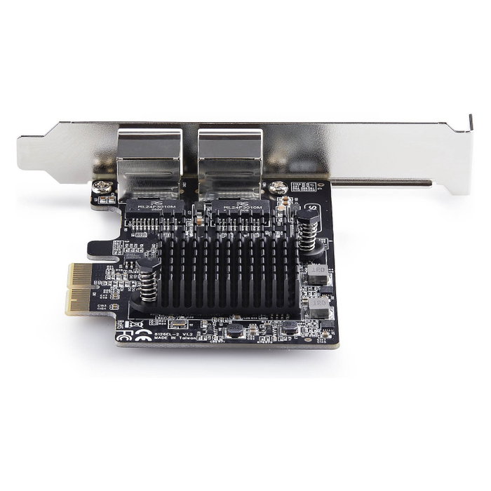 StarTech.com Tarjeta de Red Ethernet PCI Express de 2 Puertos 5G PR25GR-NETWORK-CARD