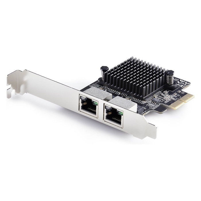 StarTech.com Tarjeta de Red Ethernet PCI Express de 2 Puertos 5G PR25GR-NETWORK-CARD