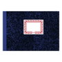 Dohe Cuaderno Cartoné 100 Hojas Folio Apaisado Rayado Horizontal Azul