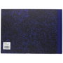 Dohe Cuaderno Cartoné 100 Hojas Folio Apaisado Rayado Horizontal Azul
