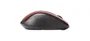 Rapoo M500 Ratón Óptico Inalámbrico Bluetooth para Oficina, Mano Derecha, 1600 DPI, 4 Botones, Color Rojo