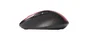 Rapoo M500 Ratón Óptico Inalámbrico Bluetooth para Oficina, Mano Derecha, 1600 DPI, 4 Botones, Color Rojo