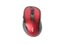 Rapoo M500 Ratón Óptico Inalámbrico Bluetooth para Oficina, Mano Derecha, 1600 DPI, 4 Botones, Color Rojo