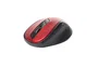 Rapoo M500 Ratón Óptico Inalámbrico Bluetooth para Oficina, Mano Derecha, 1600 DPI, 4 Botones, Color Rojo