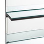 Espejo Estante Plata Dm-Cristal 30 X 11 X 120 cm