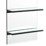 Espejo Estante Plata Dm-Cristal 30 X 11 X 120 cm