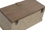 DKD Home Decor Set de 2 Cajas de Madera Marrón 30x17x16